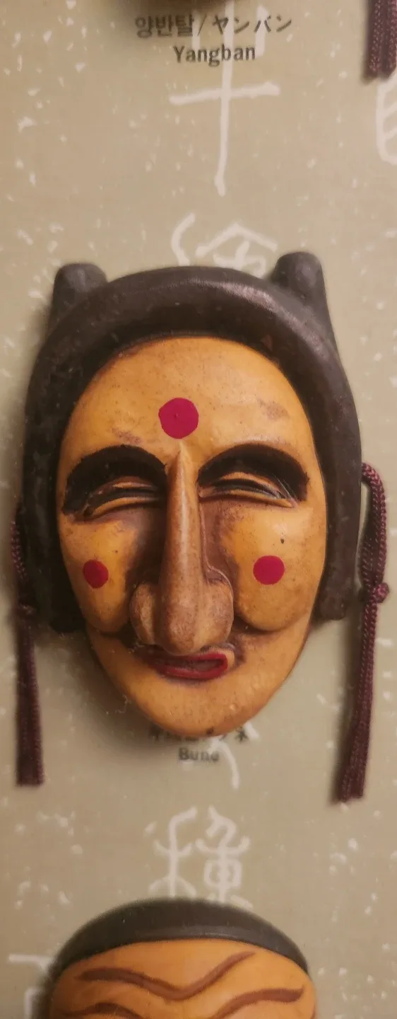 Framed Korean Mask Wall Art image indicator(4)