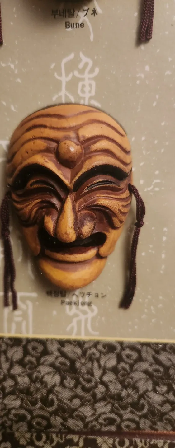 Framed Korean Mask Wall Art image indicator(5)