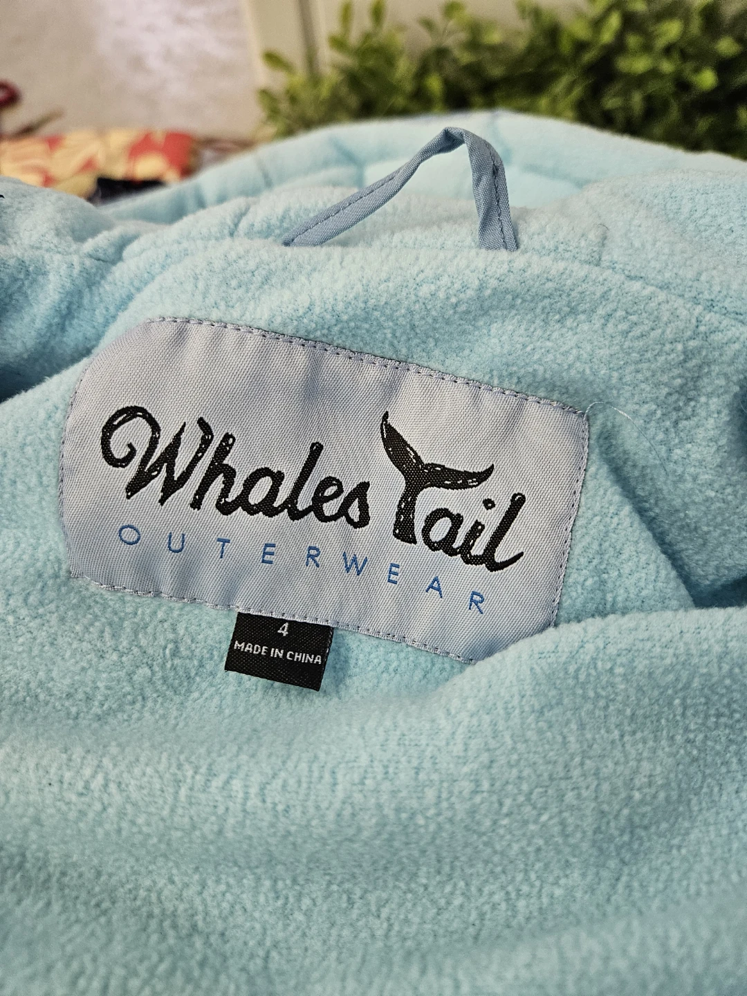 Whales Tail Outerwear Kids Puffer Jacket - Size 4 - photo 3