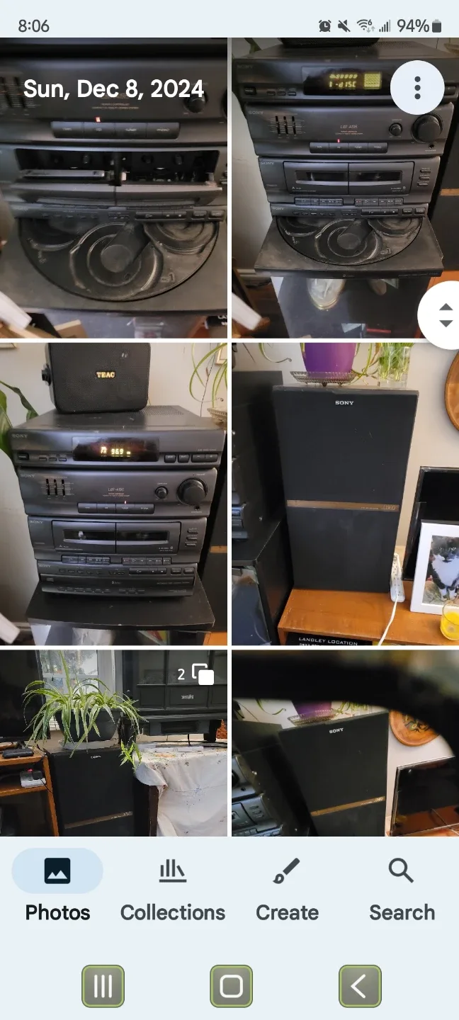 Vintage Sony Hi-Fi Stereo System thumbnail