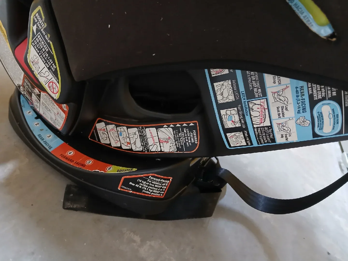 Graco 4Ever DLX Car Seat🥕 image indicator(5)