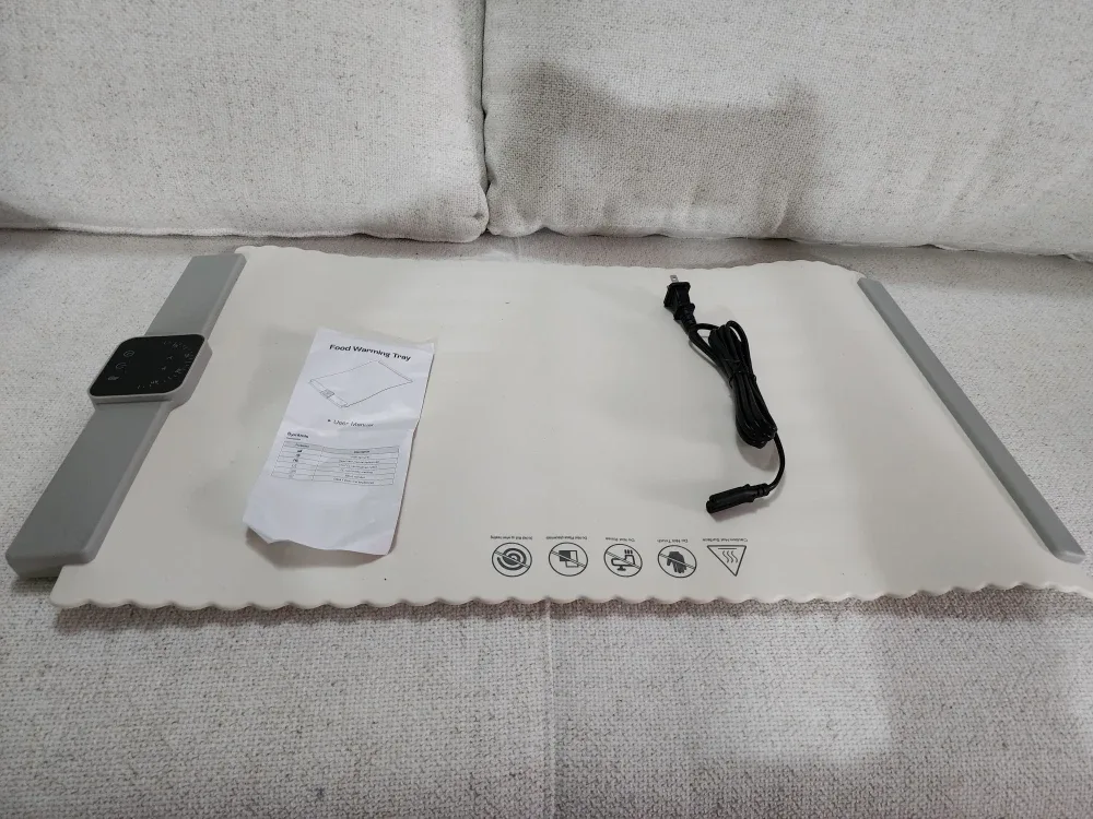 Food Warming Tray with User Manual