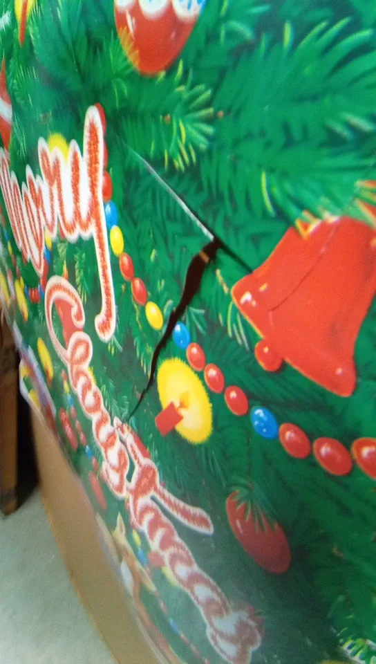 Vintage Merry Christmas Tin Decoration image indicator(2)