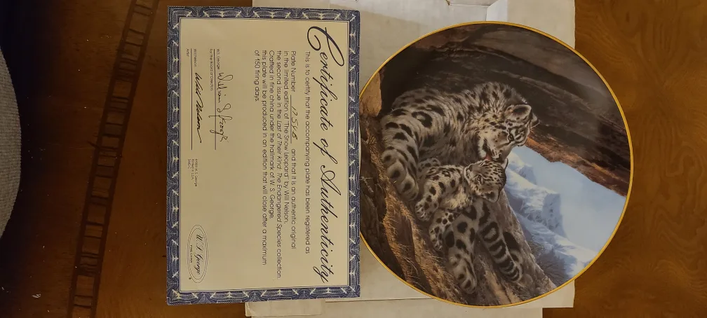 W.S. George Limited Edition Collector Plates image indicator(9)