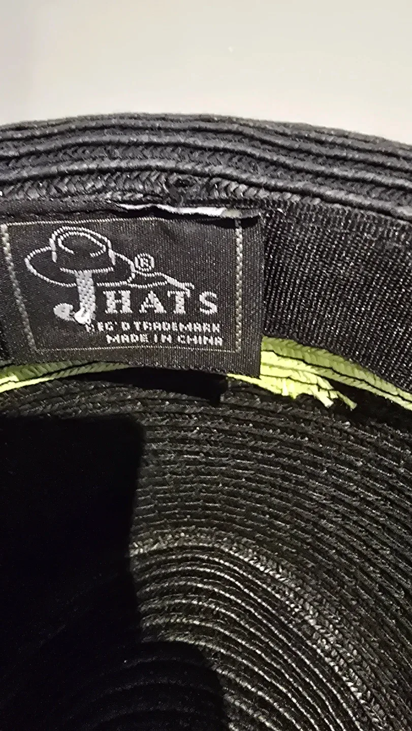 J Hats Black Fedora with Las Vegas Pin image indicator(5)