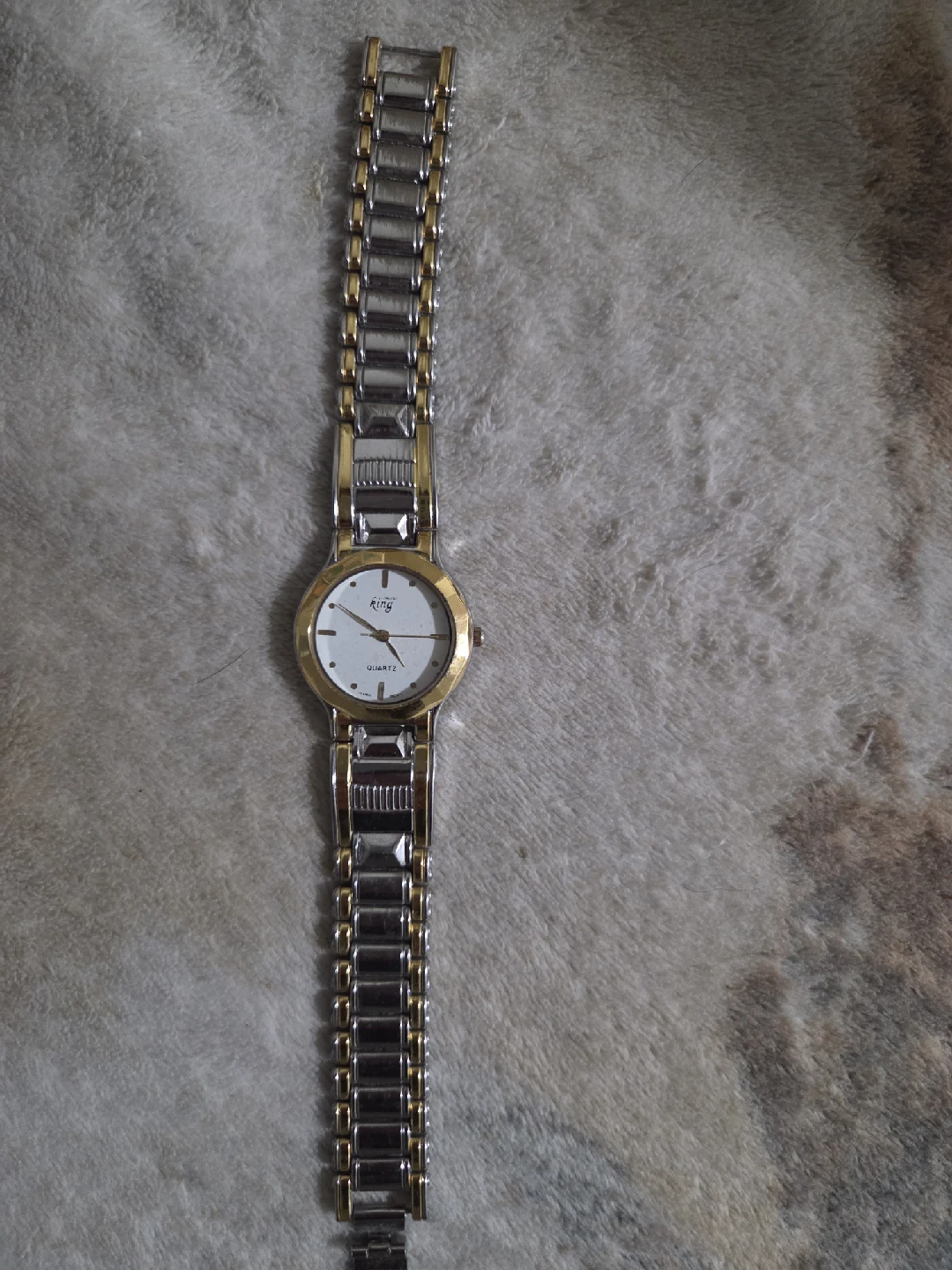 King Quartz Two-Tone Watch