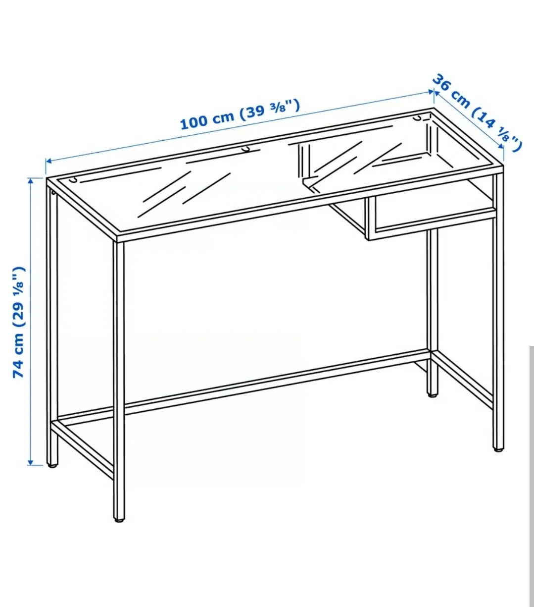 Furniture Lot: Desk, Coffee Table, Sofa, TV Stand image indicator(2)