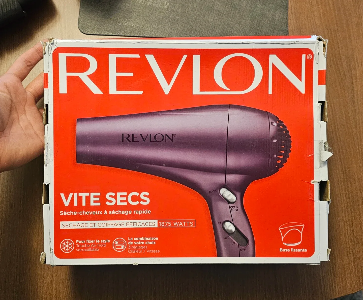 Revlon 1875W Hair Dryer- ,ew