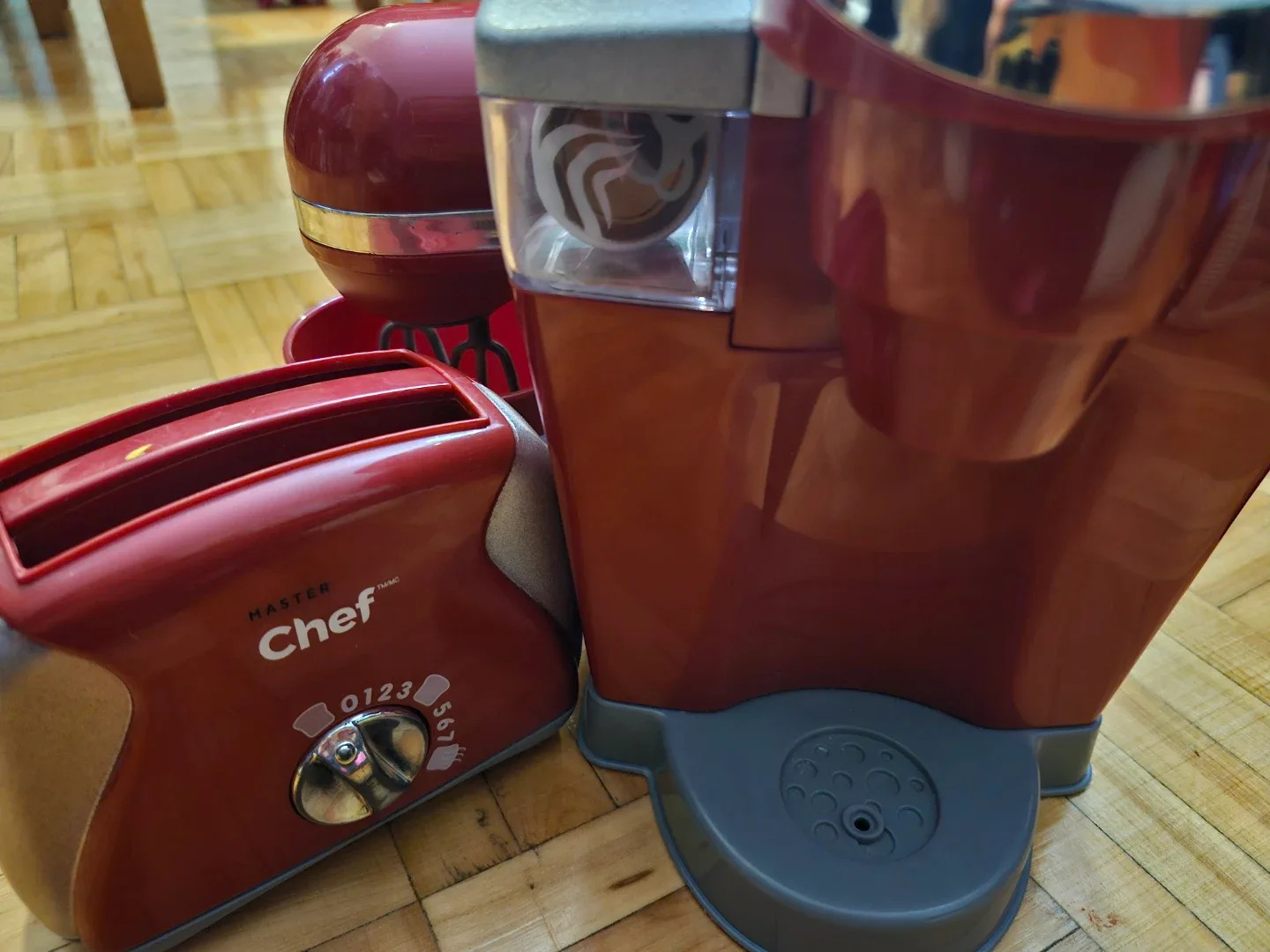Master Chef Toaster, Mixer & Coffee Maker Set 🥕