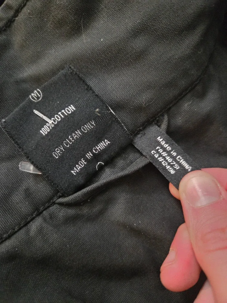 Darkstar Black Cotton Jacket - Size M image indicator(5)