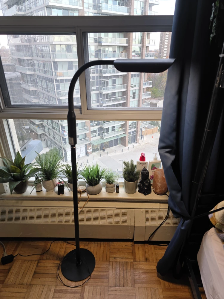 LED Floor Lamp - Black - photo 2