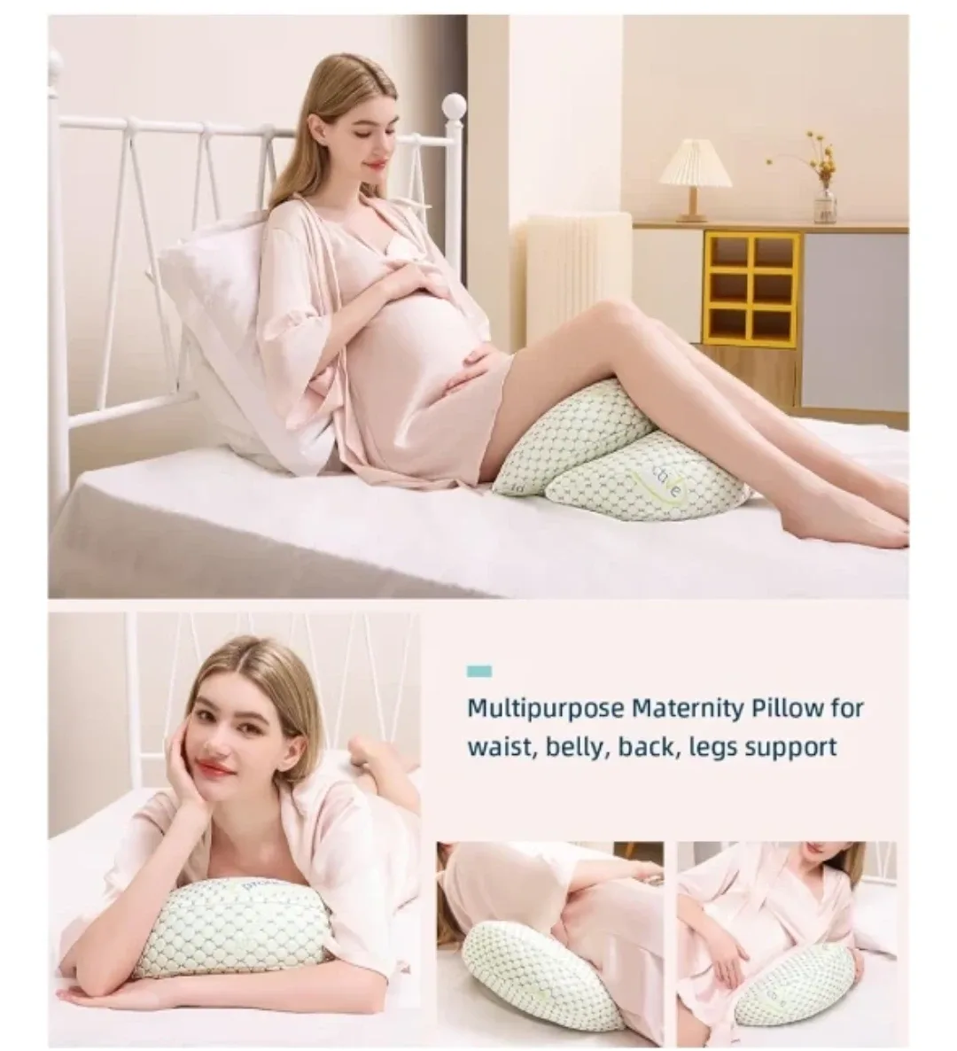 Proactive Comfortable Side Sleeping Pregnancy Pillow image indicator(6)
