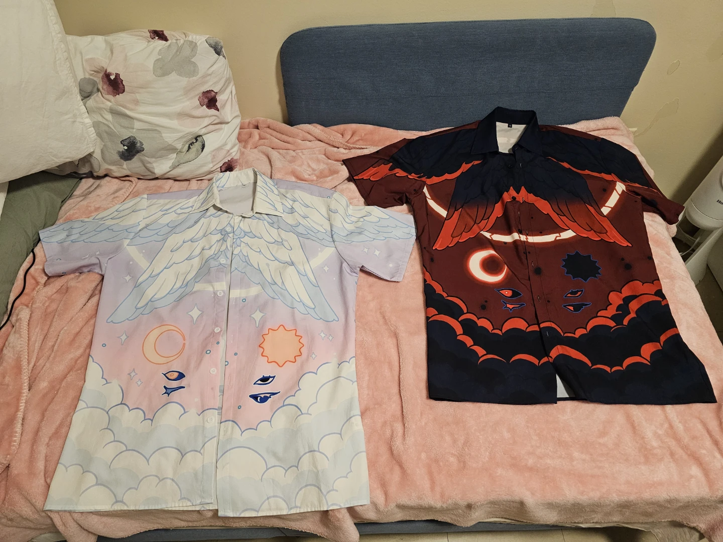Meyoco Angel and Devil Shirts