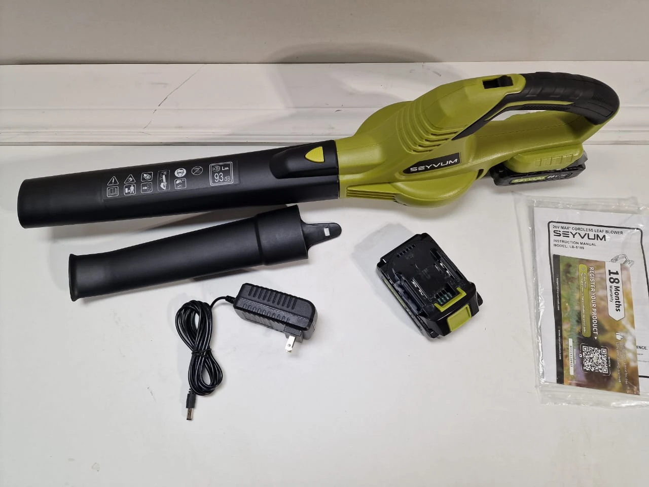 Seyvum Cordless Leaf Blower - LB-8189 - photo 2