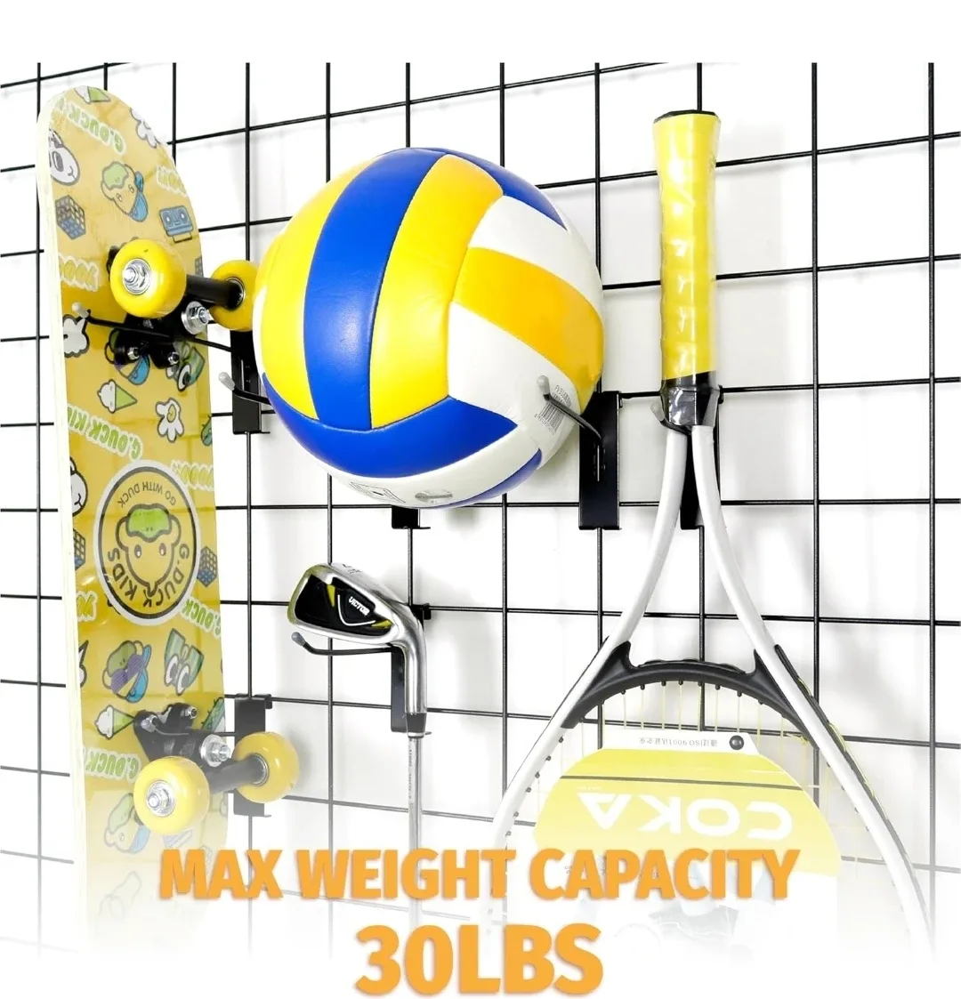 Gridwall Hooks - 6 Inch, Black, 50PCS image indicator(4)