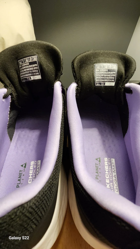 Skechers GOrun Running Shoes - Black/Purple, US 10 - photo 4