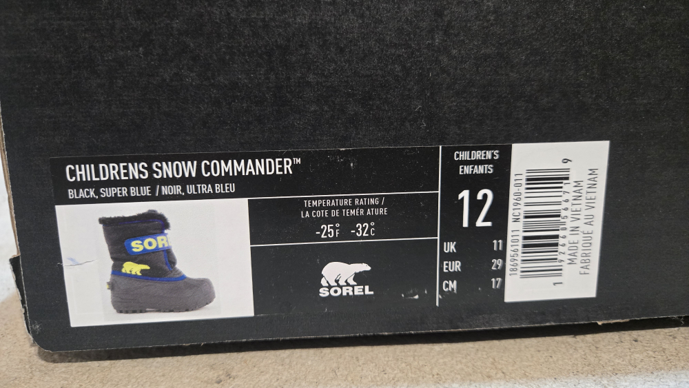 Sorel Children's Snow Boots - Size 12 - photo 3