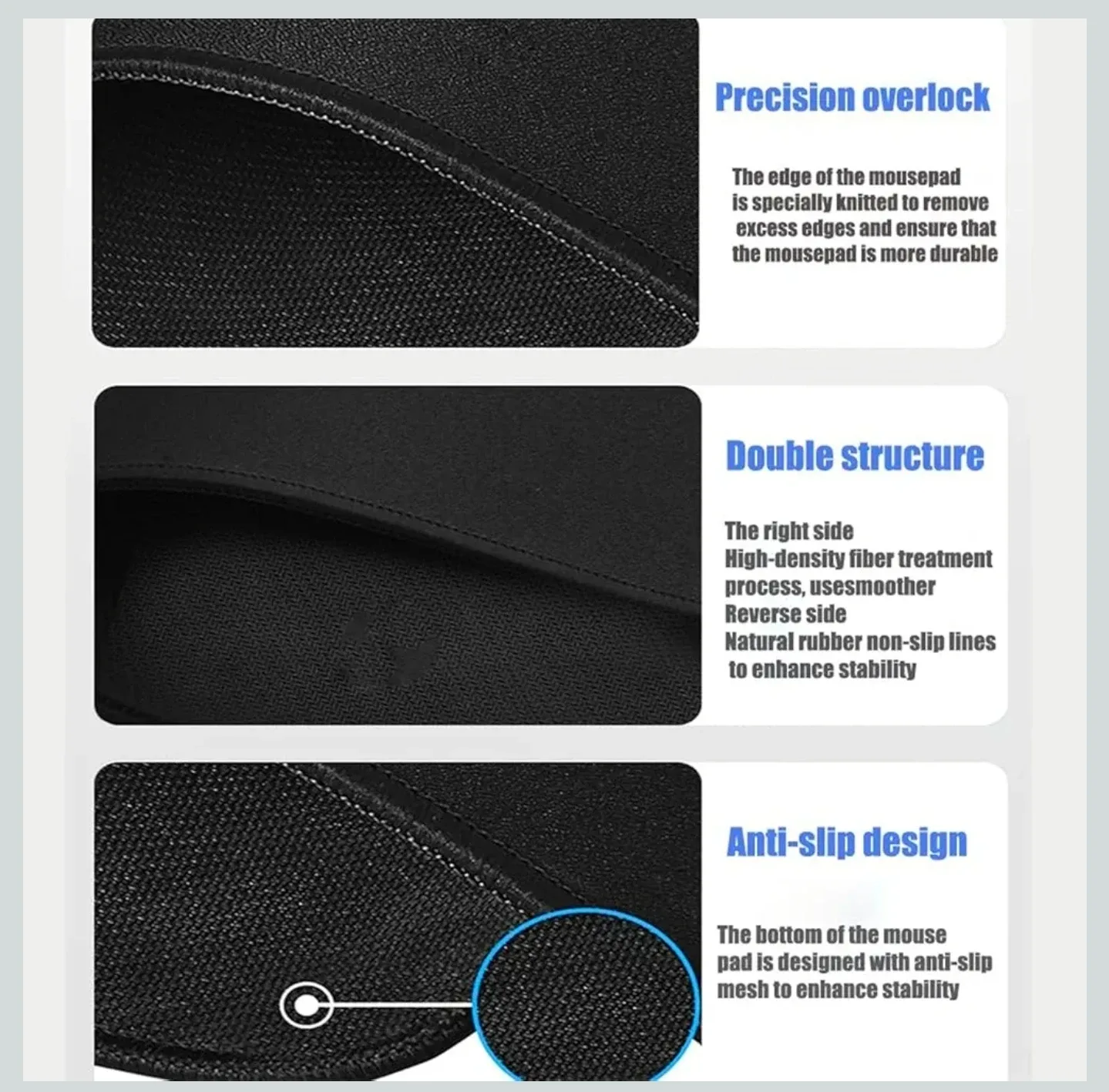 Extra Large Office Mouse Pad - Excel, PPT, Word Shortcuts image indicator(3)