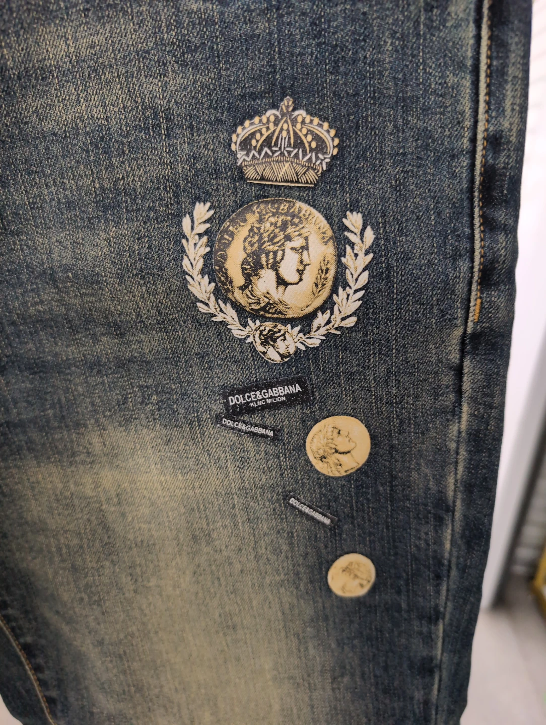 DOLCE&GABBANA Denim Jeans - photo 3