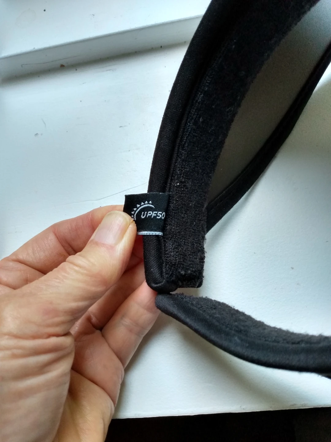 ZOYO Black Visor  🥕- UPF 50 Sun Protection - photo 2