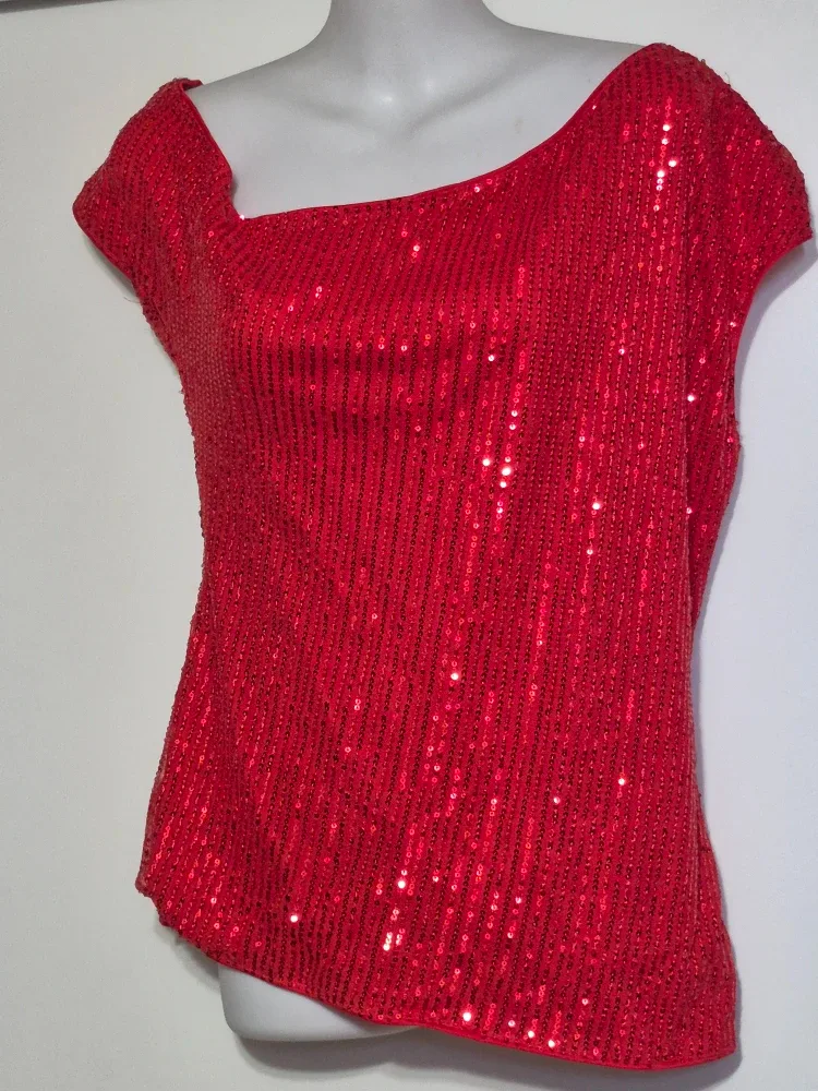 Red Sequin Top thumbnail