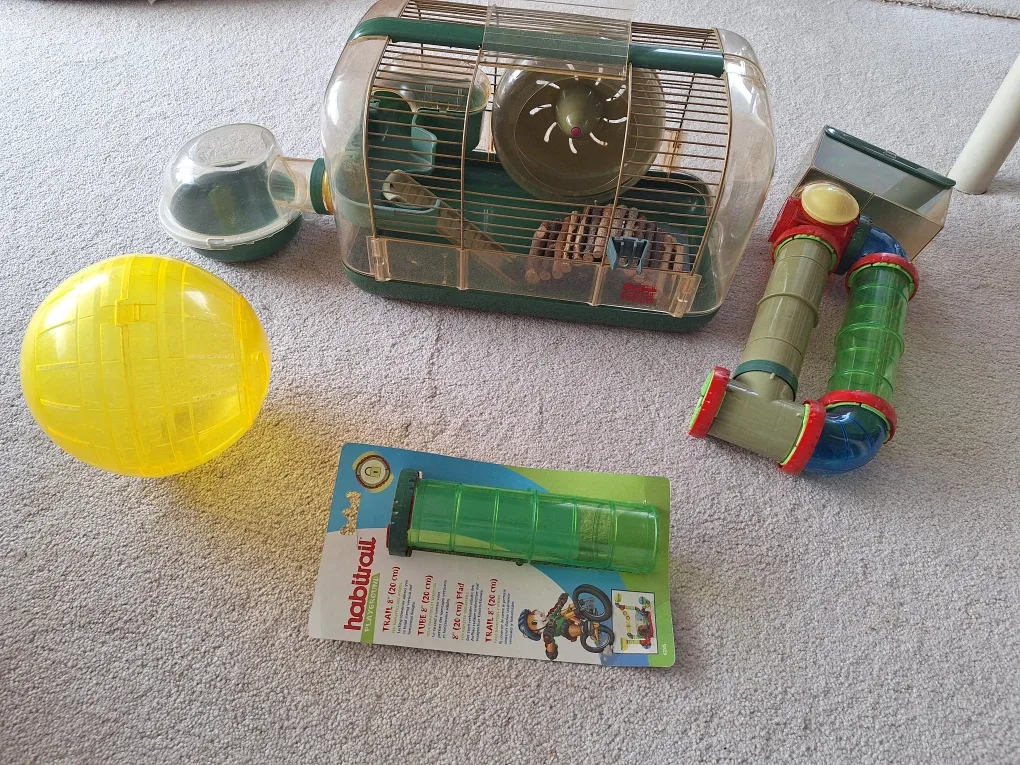 Habitrail Hamster Cage + Accessories