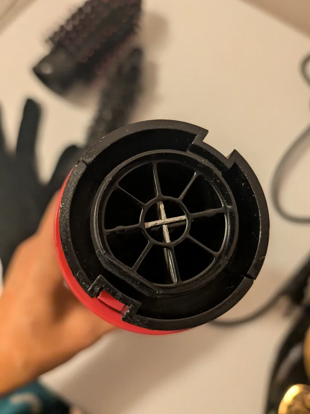 Hair Dryer Brush with Attachments image indicator(9)