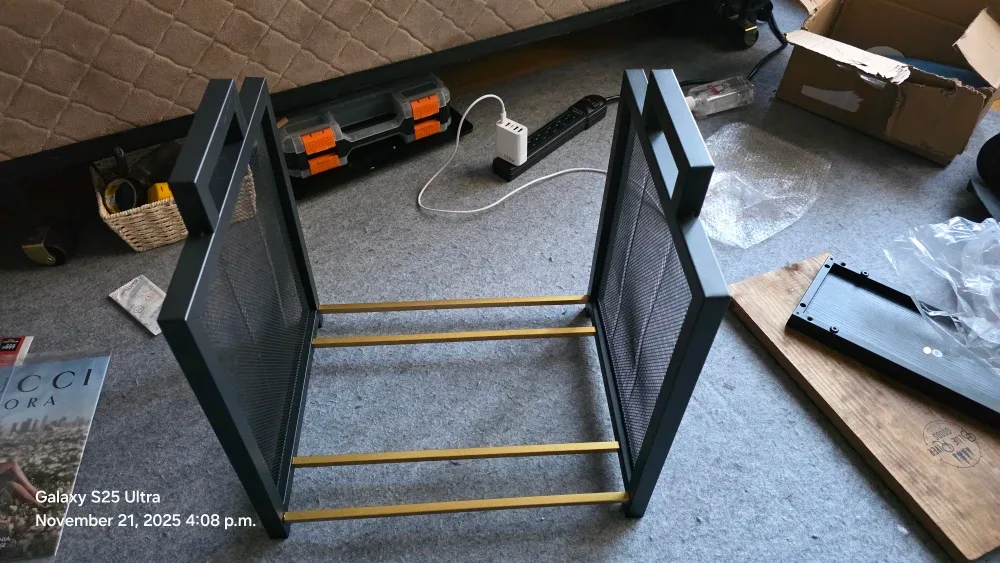 Firewood Rack Indoor Heavy Duty Holder (missing rubber belt) image indicator(2)