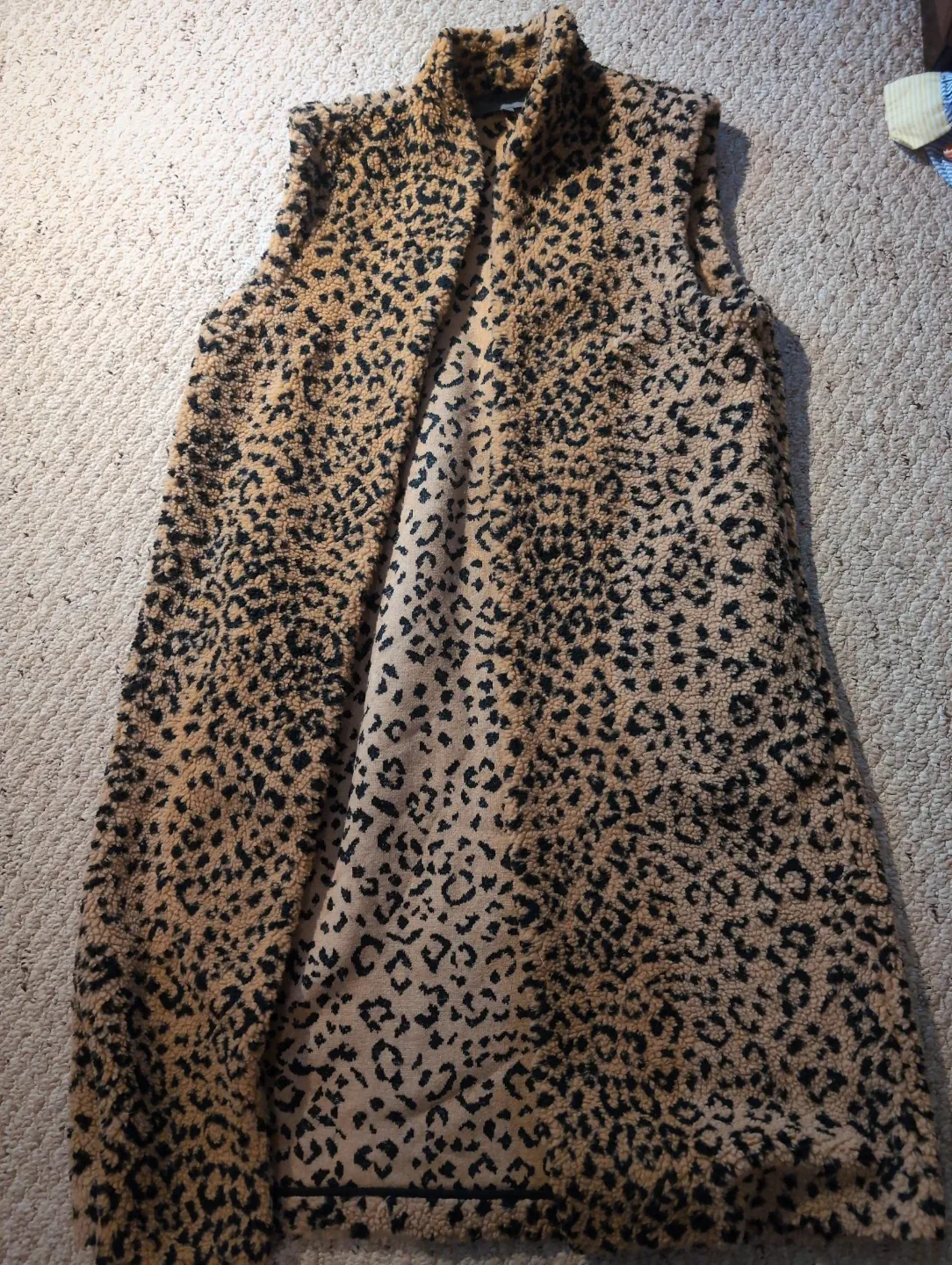 Sunday in Brooklyn Leopard Print Vest