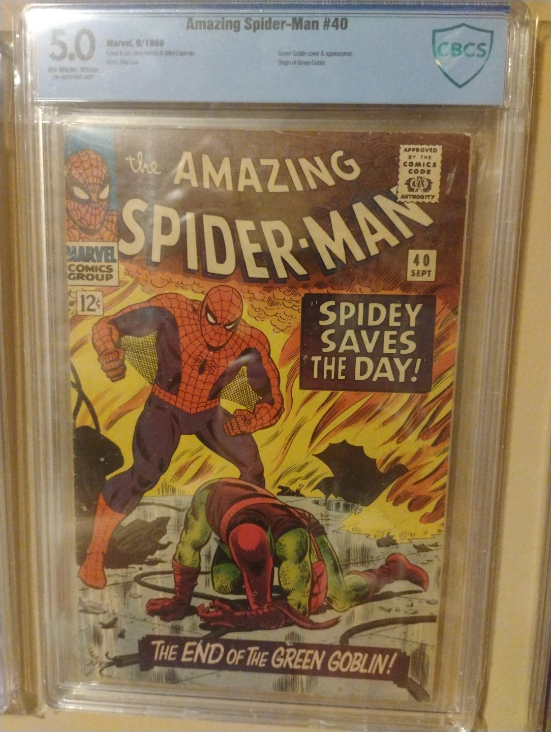 Amazing Spider-Man #40 CBCS 5.0