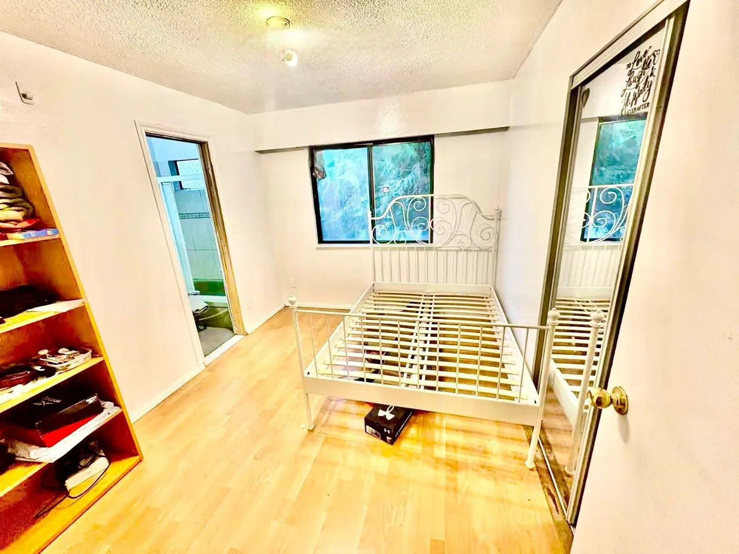 White Metal Bed Frame