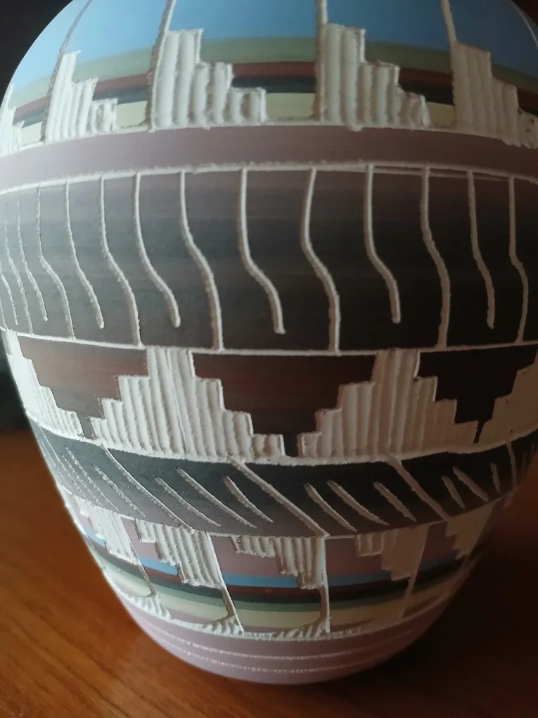 Vintage Native American Navajo Vase image indicator(3)