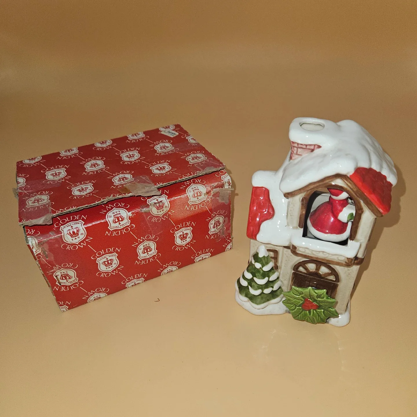 Ebeling & Reuss Wind Up Musical House "Deck the Halls" 1983 image indicator(2)