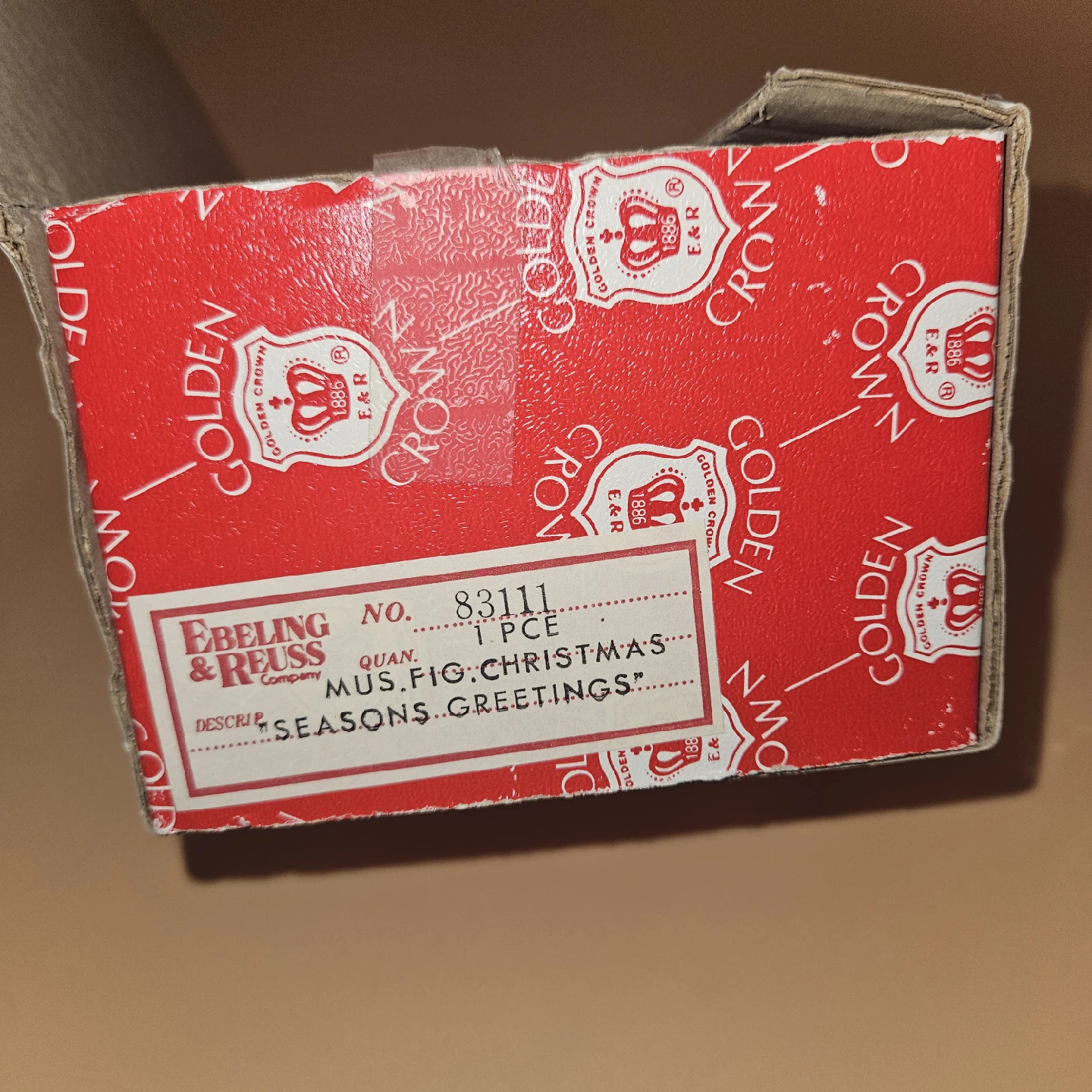 Ebeling & Reuss Wind Up Musical House "Deck the Halls" 1983 - photo 3