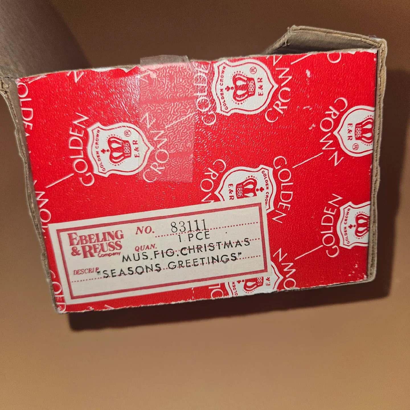 Ebeling & Reuss Wind Up Musical House "Deck the Halls" 1983 image indicator(3)