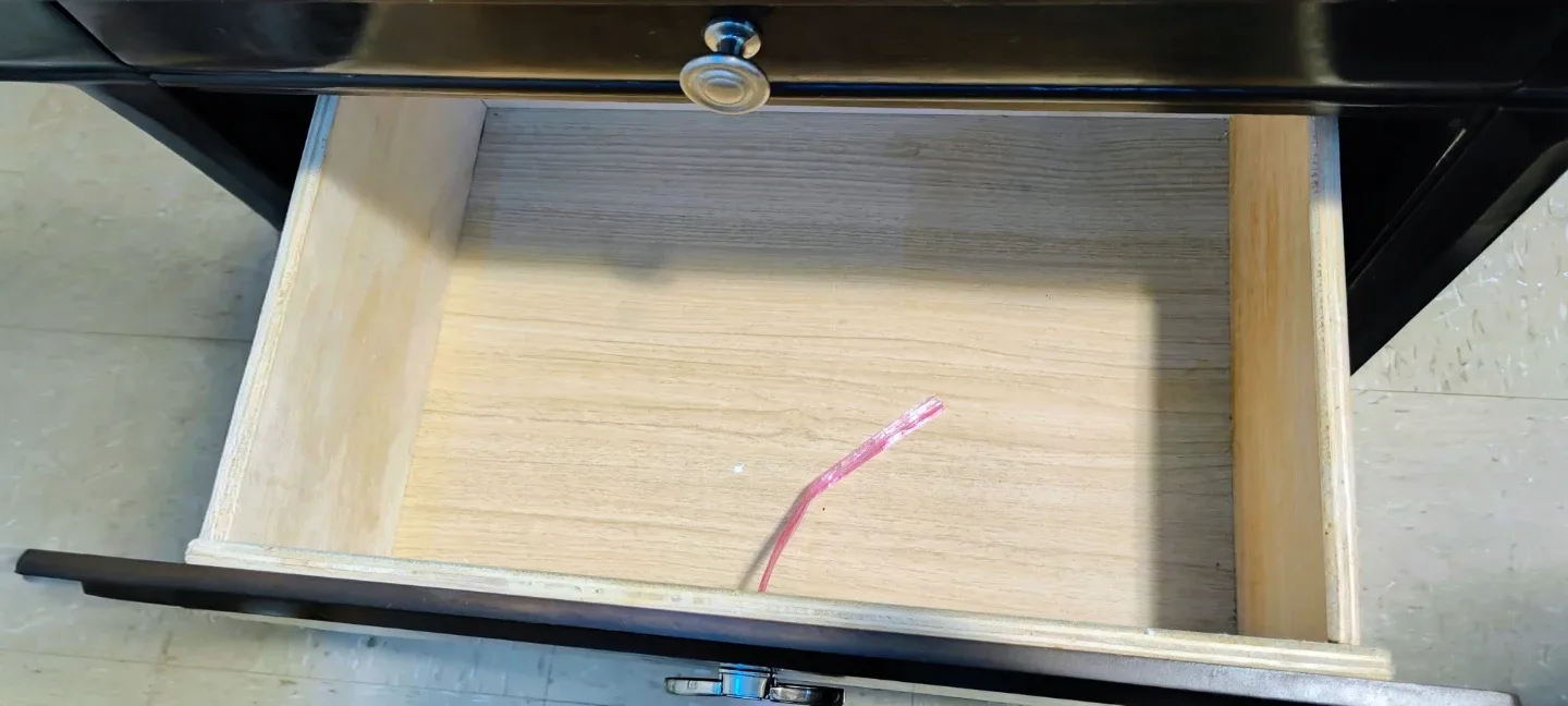 Dark Brown Wood Nightstand image indicator(3)