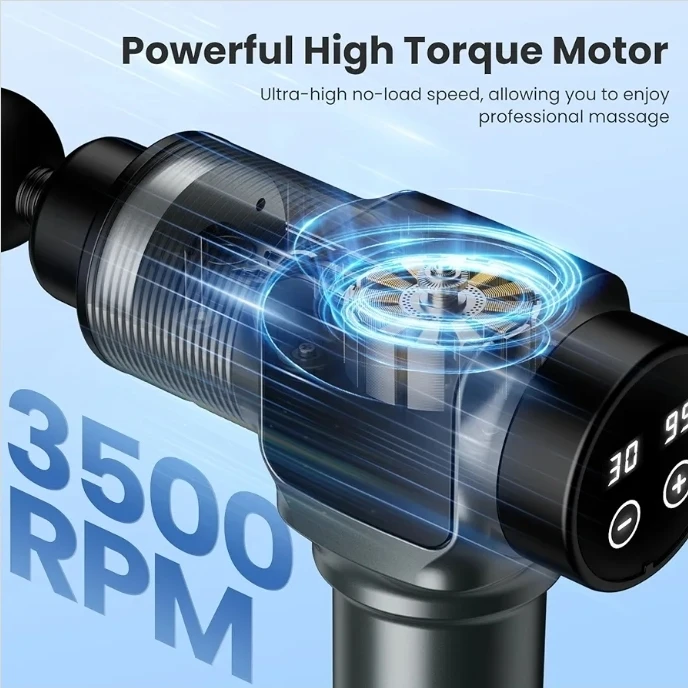 Massage Gun, Deep Tissue Massager Gun for Pain Relief - photo 2
