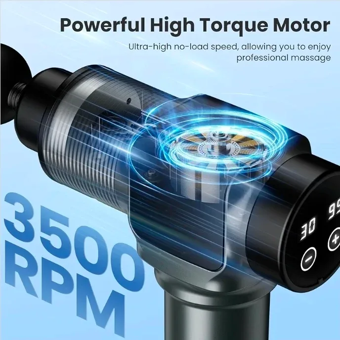 Massage Gun, Deep Tissue Massager Gun for Pain Relief image indicator(2)