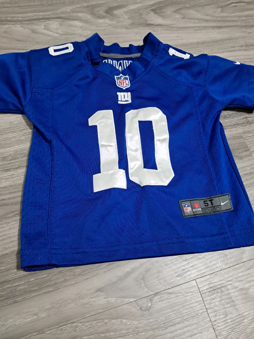 NFL Giants Manning #10 Jersey - Size 5T thumbnail