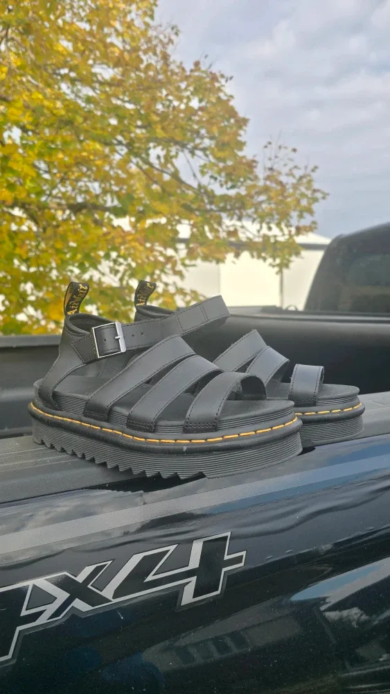 Dr. Martens Blaire Black Sandals - US L / UK 6 image indicator(3)