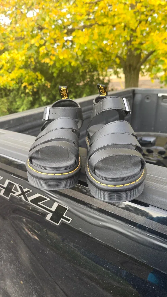 Dr. Martens Blaire Black Sandals - US L / UK 6 image indicator(4)