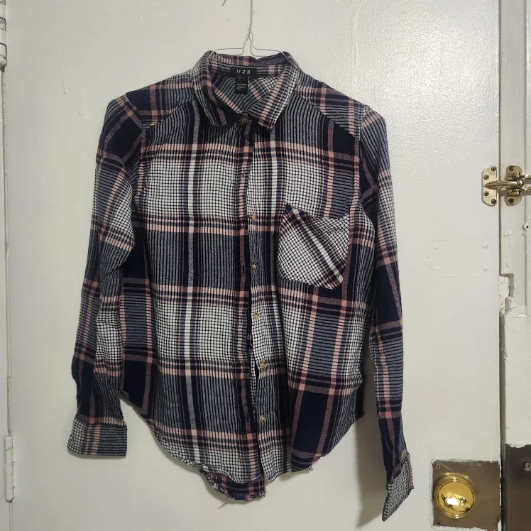 U2B Plaid Flannel Shirt