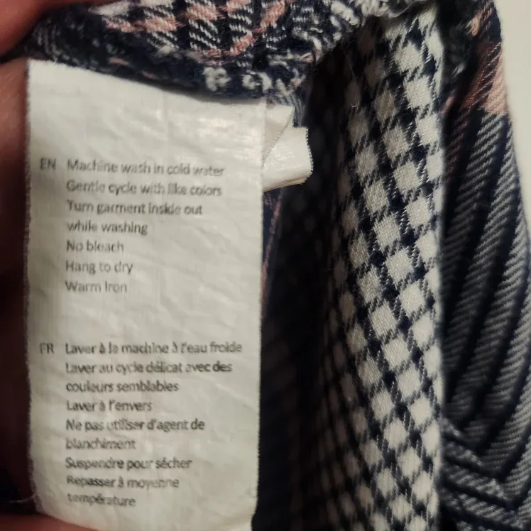 U2B Plaid Flannel Shirt image indicator(3)