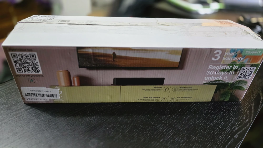 Majority Snowdon II Soundbar - Like New!