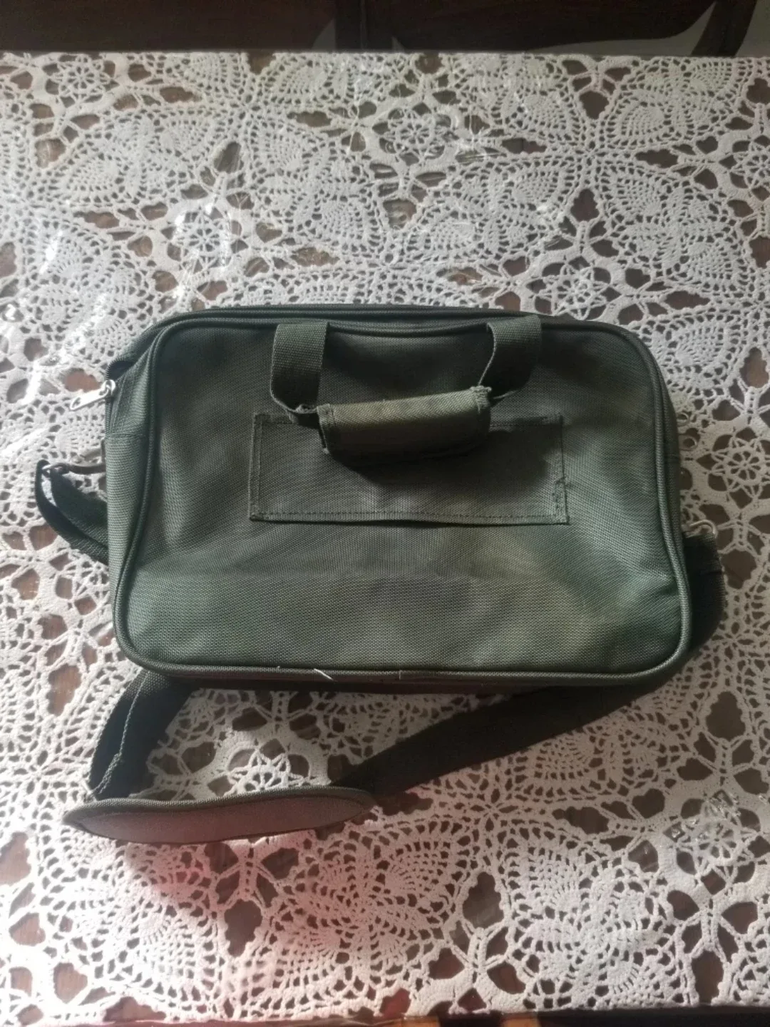 Delsey Laptop Bag - Olive Green #Cleanout image indicator(4)