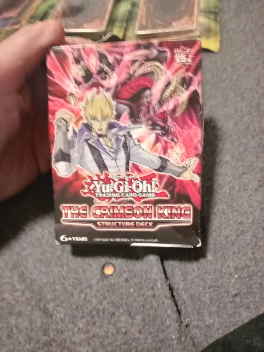 Yu-Gi-Oh! The Crimson King Structure Deck & Booster Packs