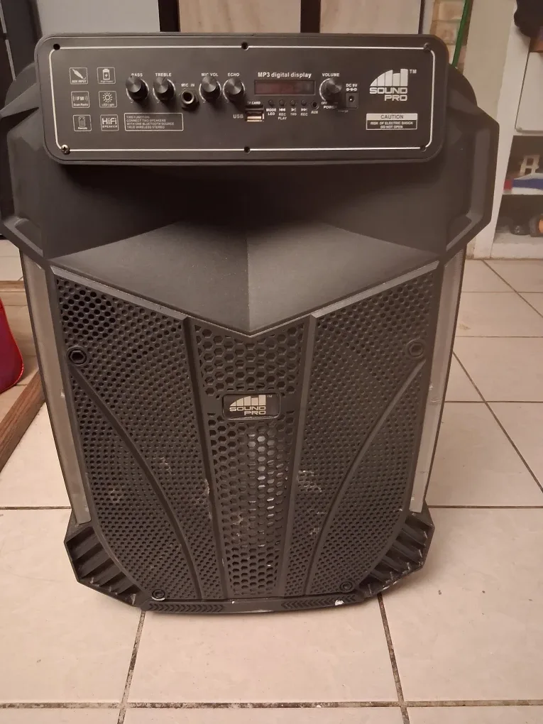 Sound Pro Portable Bluetooth Speaker