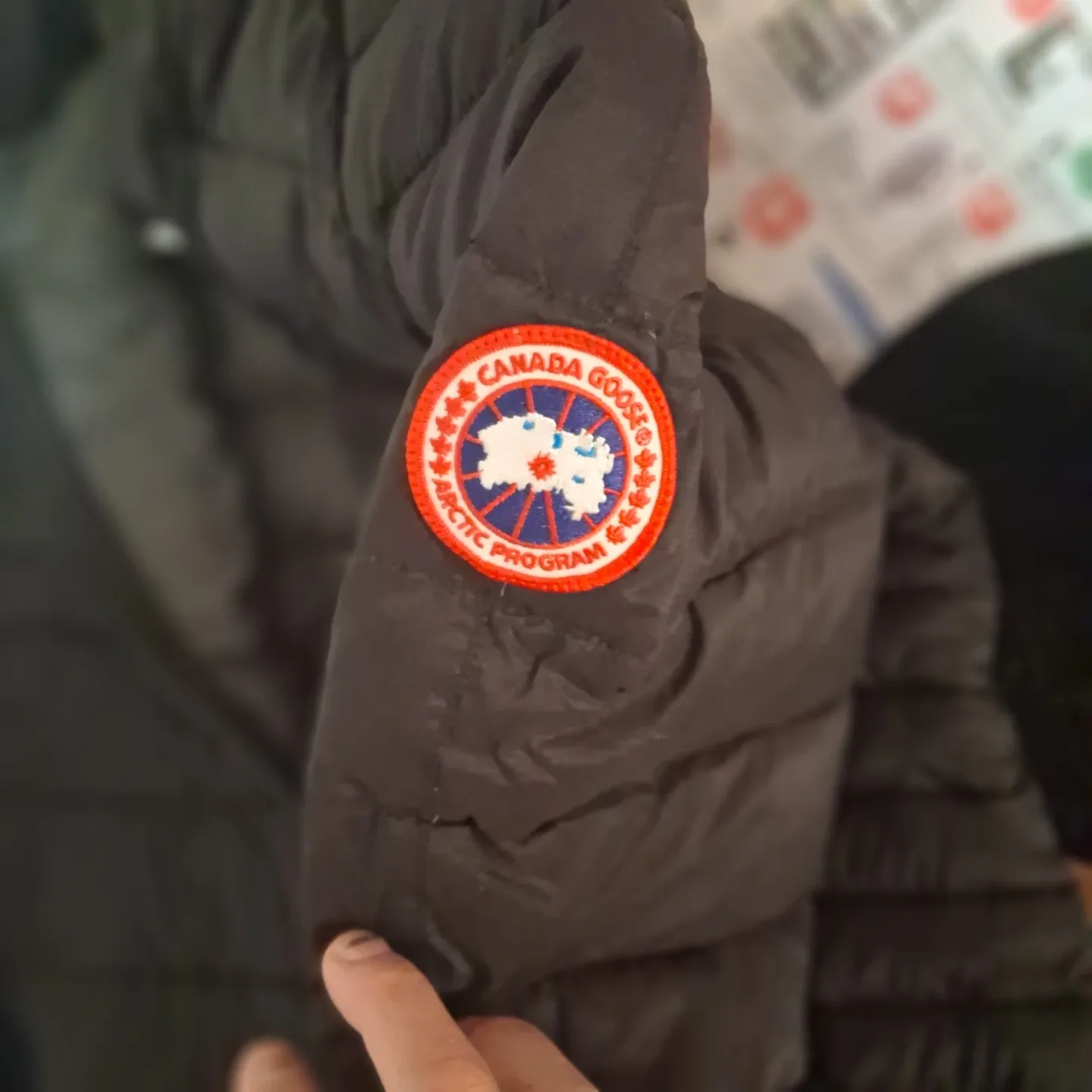 Canada Goose Black Down Puffer Jacket image indicator(3)