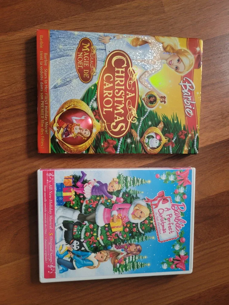 Barbie Christmas Carol & A Perfect Christmas DVD