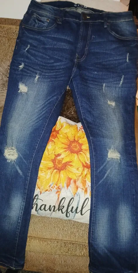 Men's Slim Denim Jeans - W32 L32 image indicator(2)